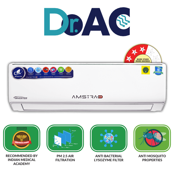 All you need to know about your Next Generation Air Conditioner - Amstrad Doctor AC Inverter Split Air Conditioner - Amstrad India