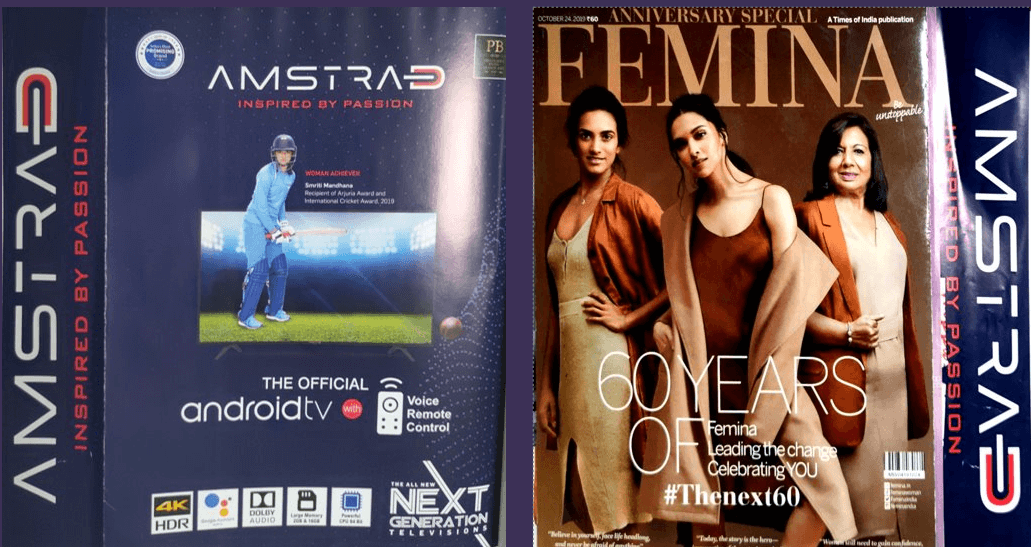 Amstrad in Femina Magazine