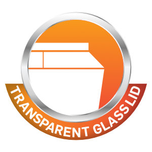 Transparent Glass Lid