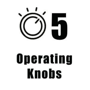 Five Operating Knobs