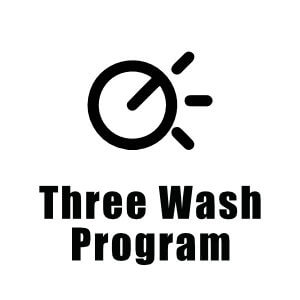 Three Wash Program