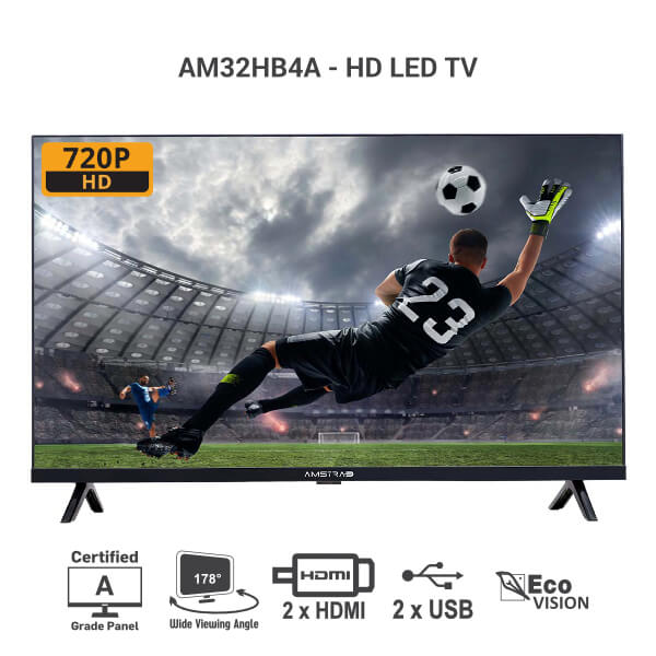 Amstrad 32 Inch HD Ready Non-Smart LED TV AM32HB4A