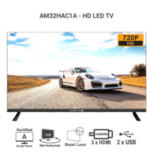 Amstrad 32 Inch HD Ready Non-Smart LED TV AM32HAC1A
