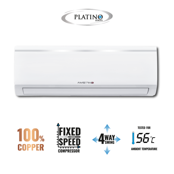 Amstrad Platino Series AC 1.5 Ton 3 Star Non-Inverter Split Air Conditioner – AMSF2034C