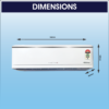 Amstrad Megalo Series AC 1.5 Ton 5 Star Inverter Split Air Conditioner – AMSi2054 - Image 3