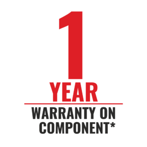 1 Year Component Warranty