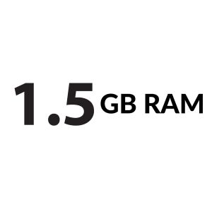 1.5 GB ROM 1.5 GB ROM