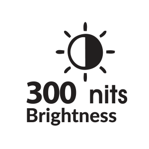 300 nits brightness 300 nits brightness