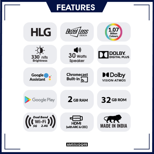 AM55UGQ9B Features
