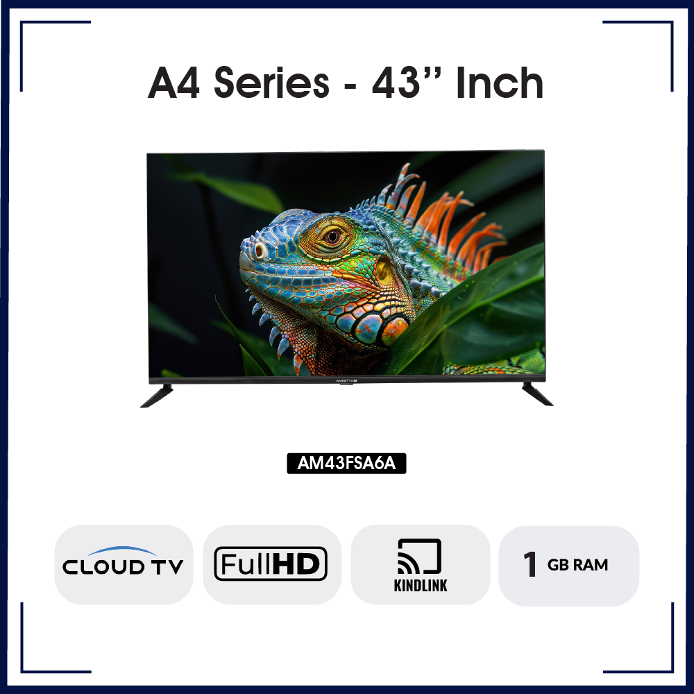 Amstrad 43 Inch Full HD Smart LED TV - AM43FSA6A