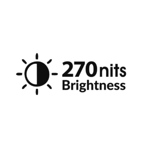 270 nits brightness 270 nits brightness