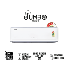 Amstrad Jumbo Series 2 Ton 2 Star Non-Inverter Split Air Conditioner - AMSF2622SHD (2026 Star Rating)