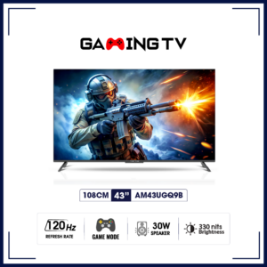 Amstrad 43 Inch Gaming QLED Google TV - AM43UGQ9B