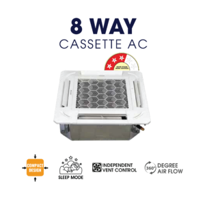 Amstrad 8 Way Cassette 2 Ton 3 Star Air Conditioner - AMCi243A