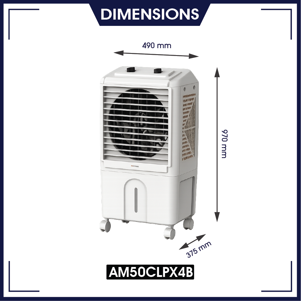 Amstrad 50L Personal Cooler – AM50CLPX4B - Image 3