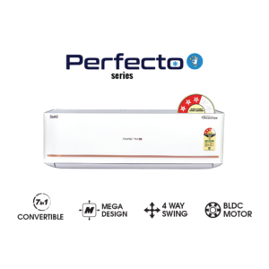 Amstrad Perfecto Series AC 2 Ton 3 Star Inverter Split Air Conditioner - AMSi2533 (2026 Star Rating)
