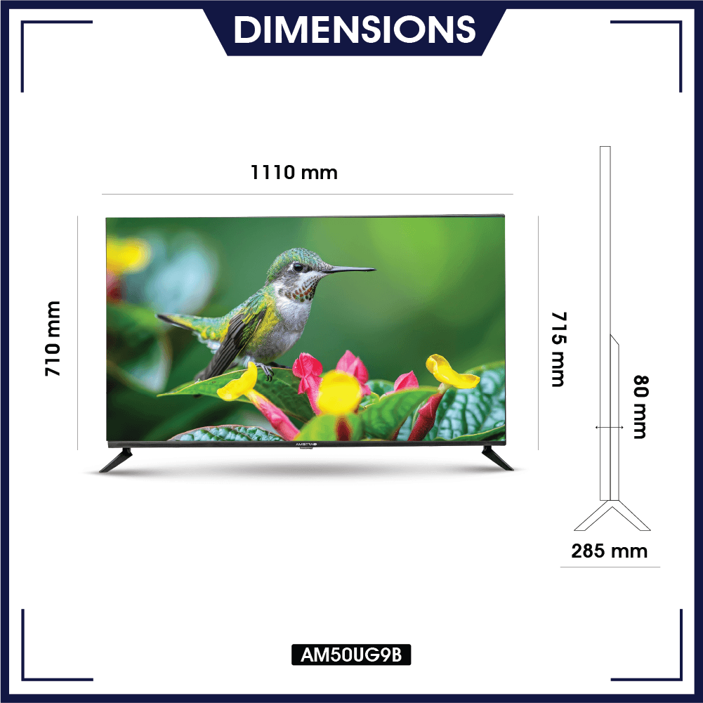 AM50UG9B - Dimensions