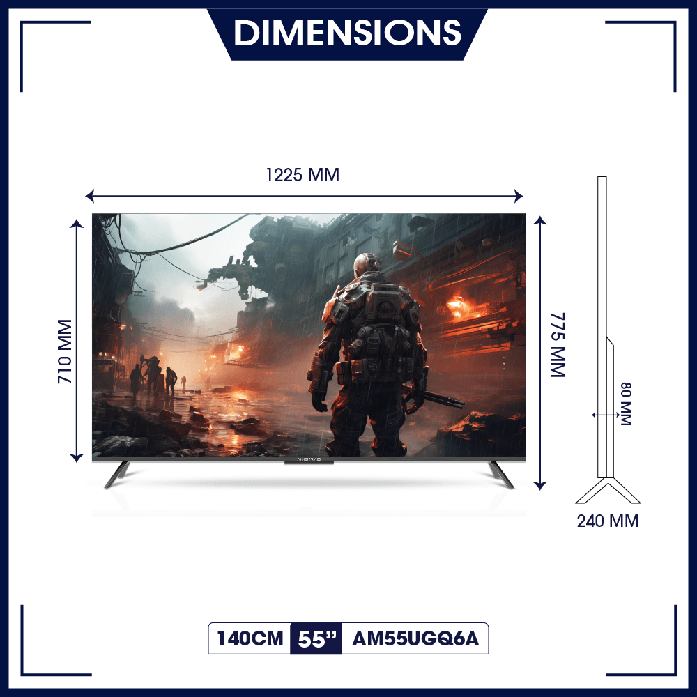 AM55UGQ6A - Dimensions